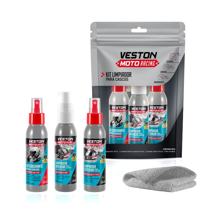 Kit Limpiador para Cascos