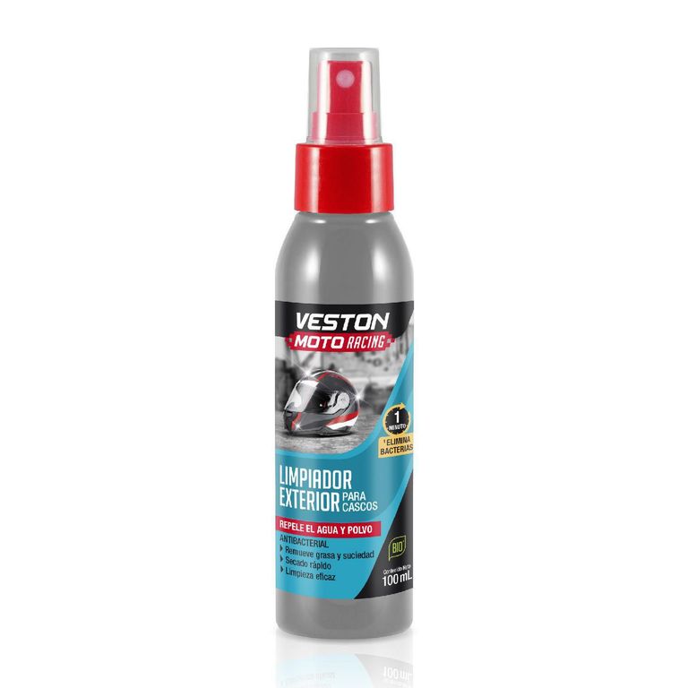 Limpiador Exterior para Cascos Frasco de 100 ml.