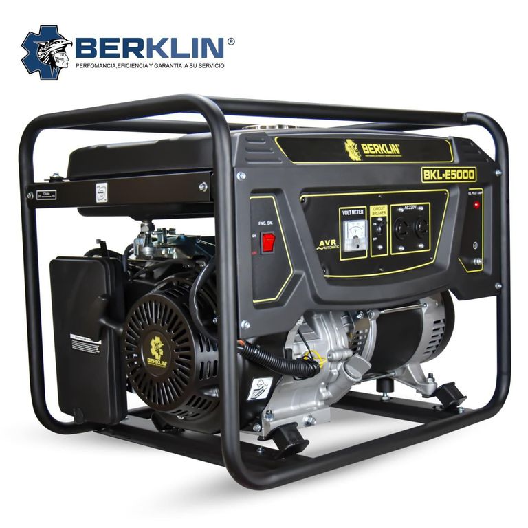 Generador a Gasolina de 5000W BKL-E5000 Berklin
