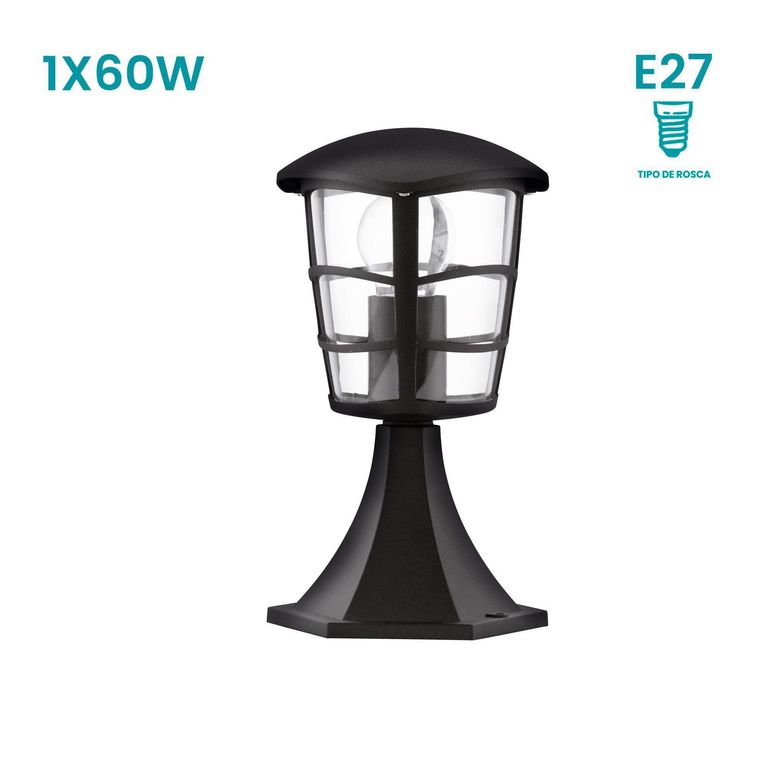 Lámpara de Pase Aloria 1L E27 Eglo Negro