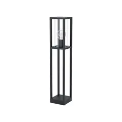EGLO - Lámpara de Pie Cascinetta 1L E27 Negro