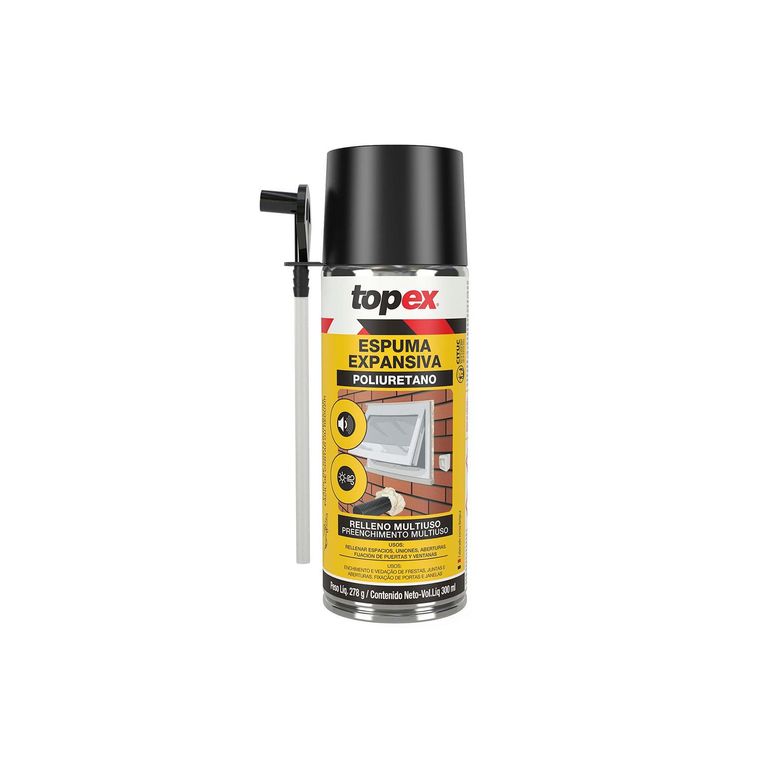 Espuma de Poliuretano TOPEX x 300 ml