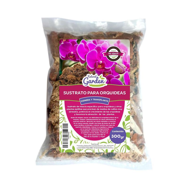 Sustrato para plantas para Orquídeas 300gr