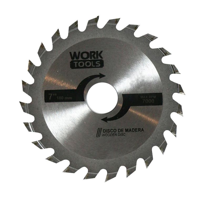 Disco de Corte para Madera 7"x80 Dientes Major