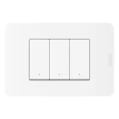 BTICINO - Interruptor Triple 3 Vias Matix GO Blanco