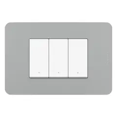 BTICINO - Interruptor Triple 3 Vias Matix GO Gris