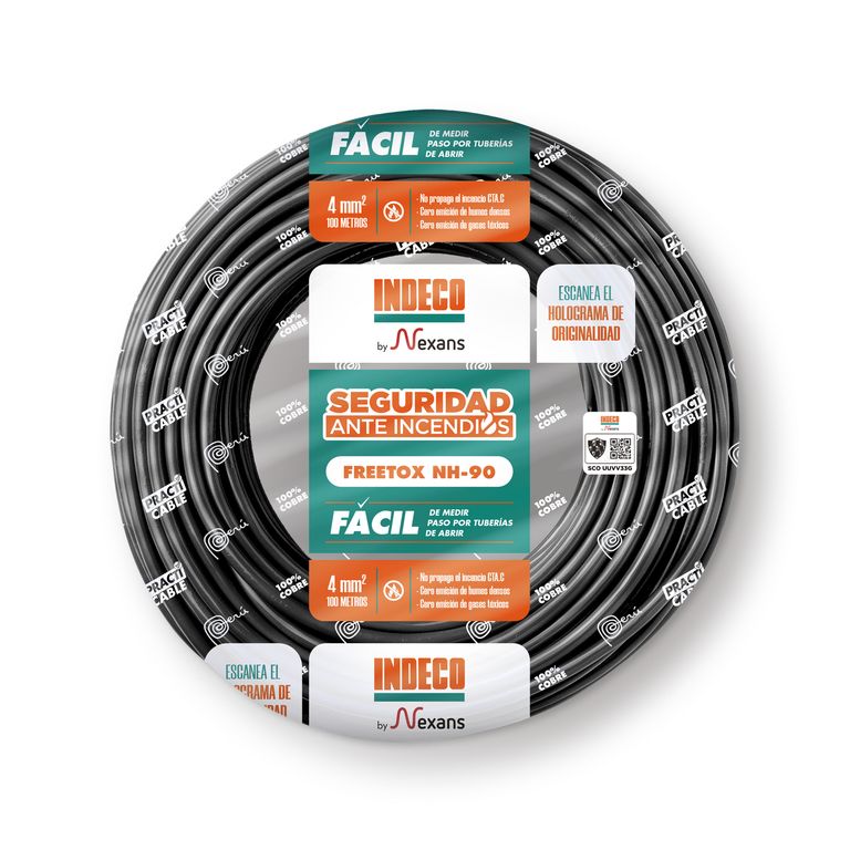 Cable Nh90 4mm Indeco x 100m Ng