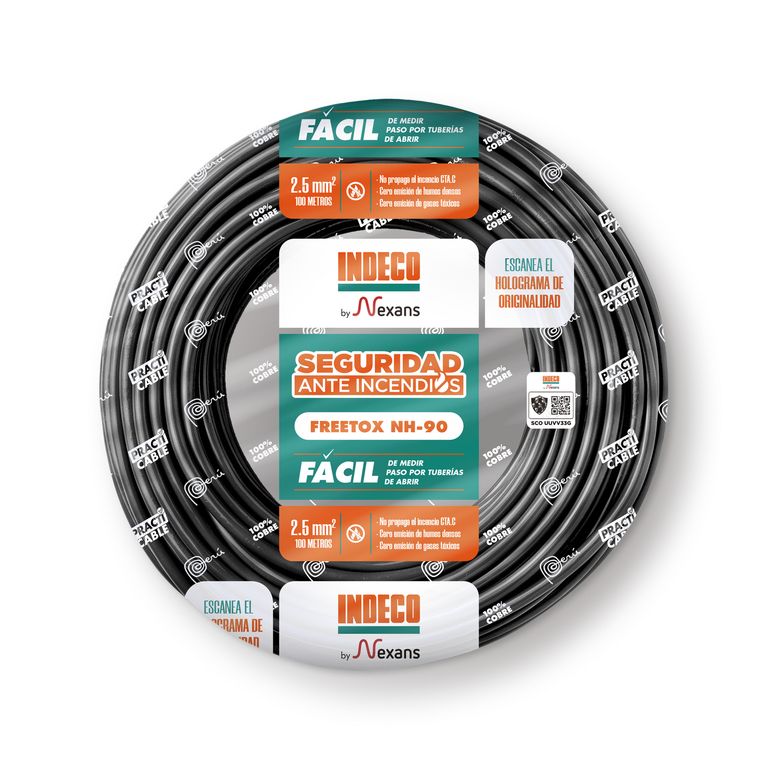 Cable Nh90 2.5mm Indeco x 100m Ng