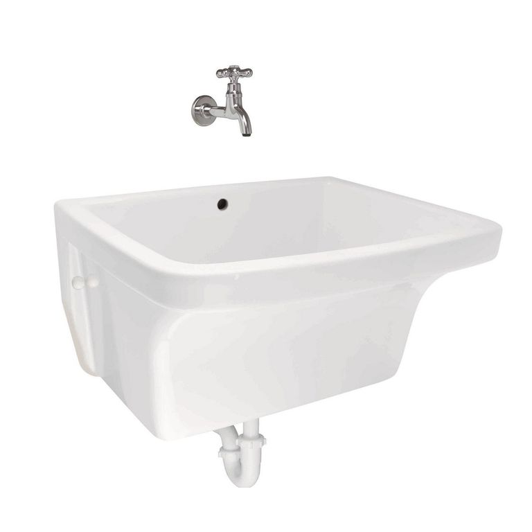 Lavadero de Ropa Amazonas Trebol Blanco
