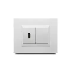 VETO - Toma HDMI Simple Plura Blanco