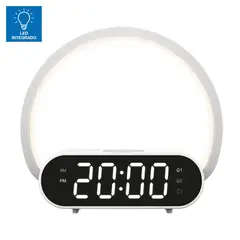 undefined - Lámpara de Mesa LED Vulcano Madera