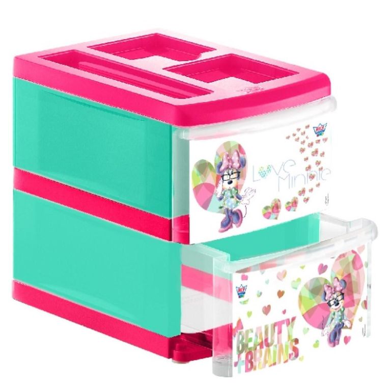 Organizador de Escritorio Gavetero 2 Niveles Minnie