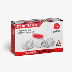 SANKING - Kit Instala Fácil Embone 3/4"
