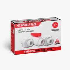 SANKING - Kit Instala Fácil C/Rosca 3/4"