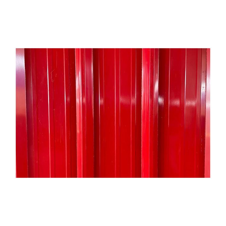 Techo TR4 Aluzinc Rojo 1.00 x 3.60m x 0.3mm
