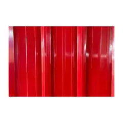 S/M - Techo Aluzinc Rojo Junco Metal 1x3.6mx0.3mm