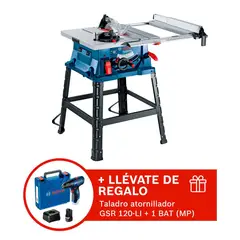 BOSCH - Eléctrico 254 1800 W GTS 254 + GSR 120