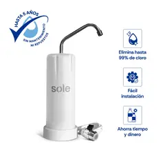 SOLE - Purificador Alcalinizador Prime Blanco S/ Lavadero