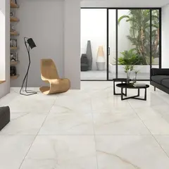 KLIPEN - Porcelanato Oro 60x60cm 1.44m2 Marmolado Alto brillo Adara