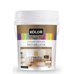 KOLOR - Deluxe Satinado Blanco 4GL