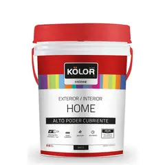 KOLOR - Latex Home Blanco Humo 4gl