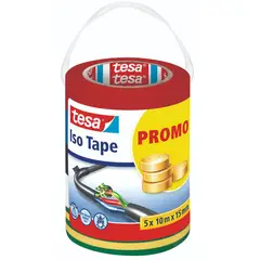 TESA - Pack Cinta Aislante Tesaflex 10MX15MM 5 Unidades