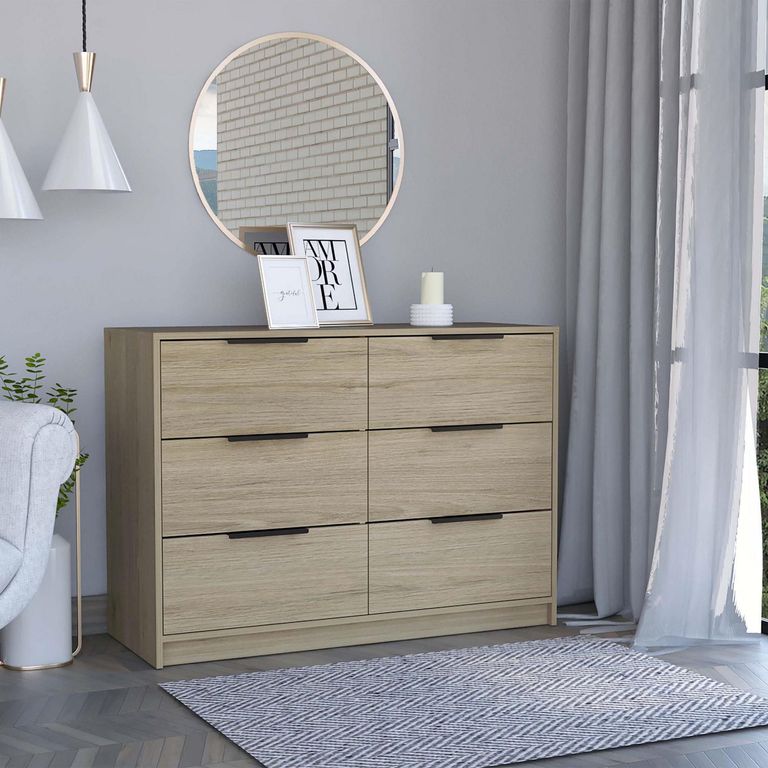 Cómoda 4 Cajones 2 Puertas Kaia 77.6x107.0x41.0cm