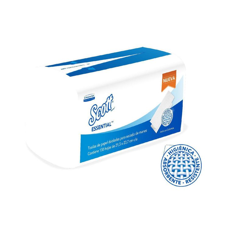 Papel Toalla Interfoliado Scott X150 Toallas