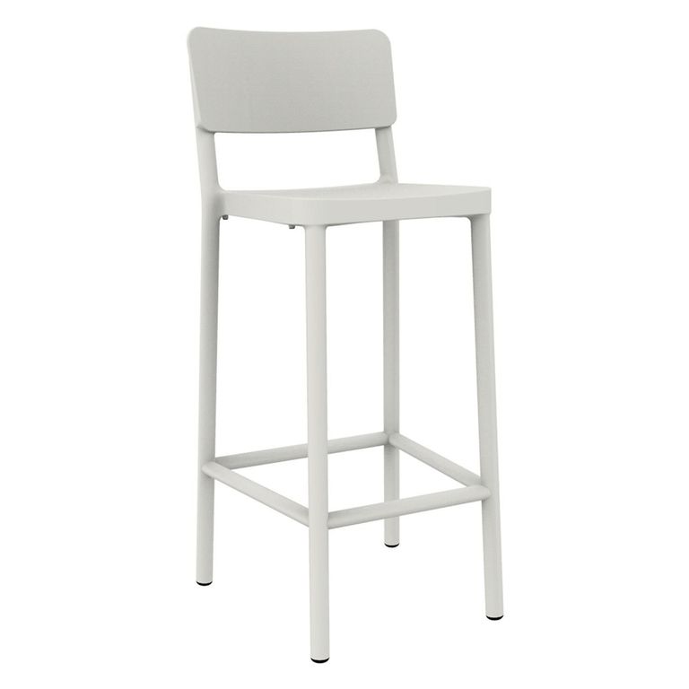 Silla Bar Lisboa H77 Blanco