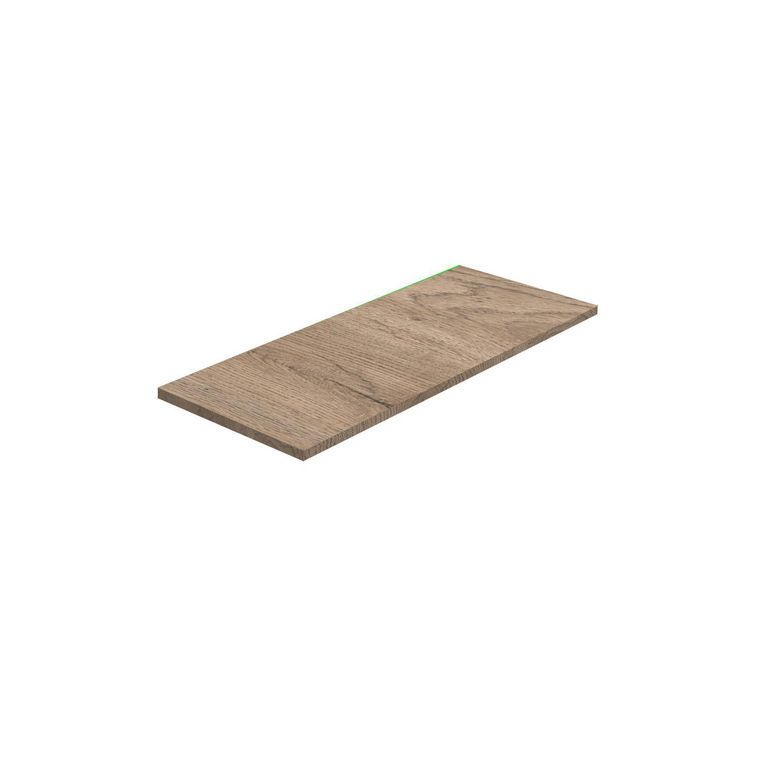 Repisa Flotante de Melamina Macadamia 25x60cm