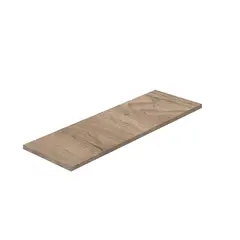 LUCANAS FURNITURE - Repisa de Melamina Macadamia 20x40cm