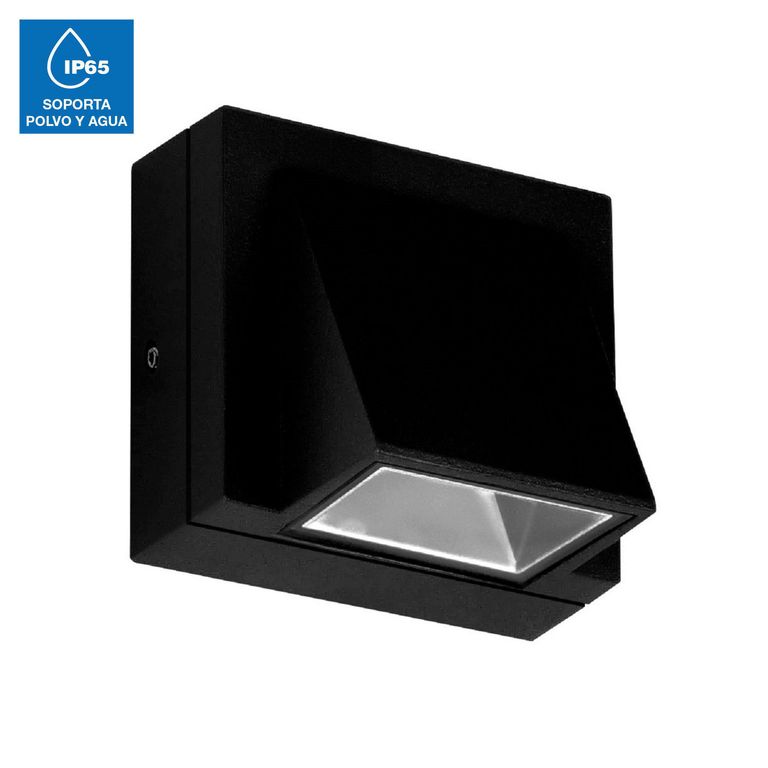 Braquete de Pared Exterior Liza Luz Cálida IP65 6W