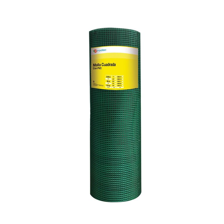 Malla Cuad Pvc 3/8X20,5Bwg-0,9X30 Liv-P+