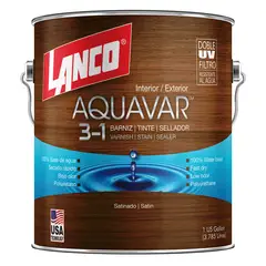 LANCO - Barniz Satinado Aquavar 1gl
