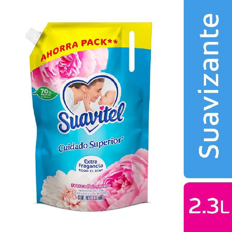 Suavizante Suavitel Fresca Primavera 2.3 Litros
