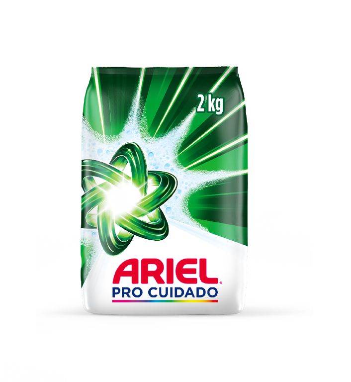 Detergente En Polvo Ariel 2Kg