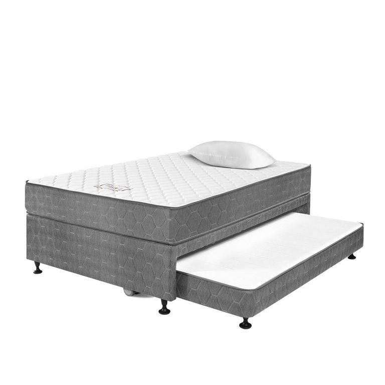 Cama Diván 1.5 Plazas + Almohada + Protector