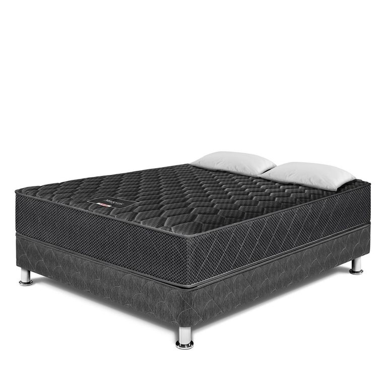 Cama Paraíso Majestic 2 Plazas + 2 Almohadas + Protector