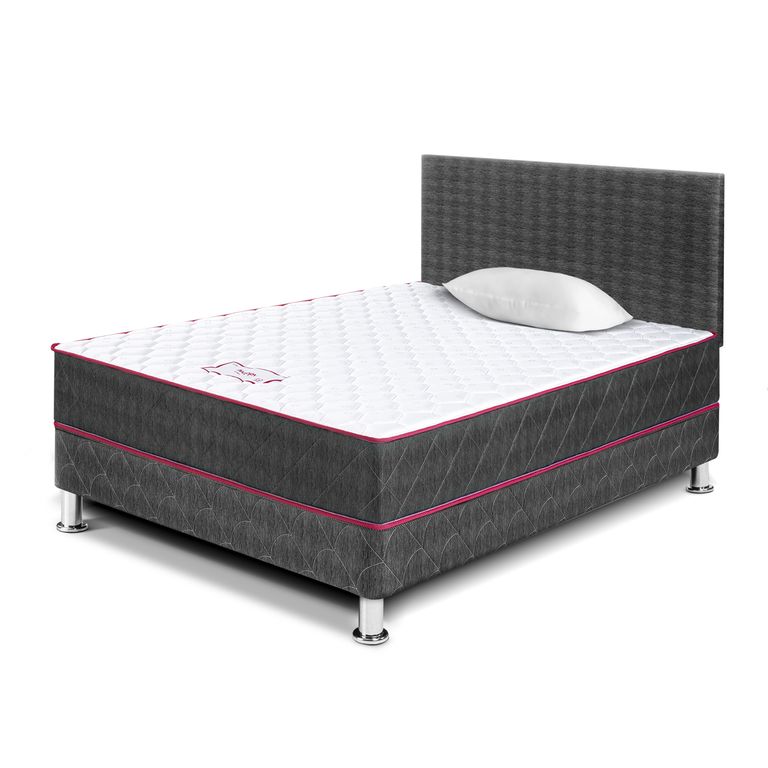 Dormitorio Nappy 1.5 Plazas + Almohada + Protector