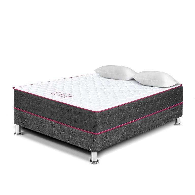 Cama Nappy 2 Plazas + 2 Almohadas + Protector