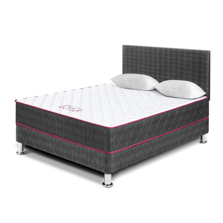 Dormitorio Nappy 2 Plazas + 2 Almohadas + Protector