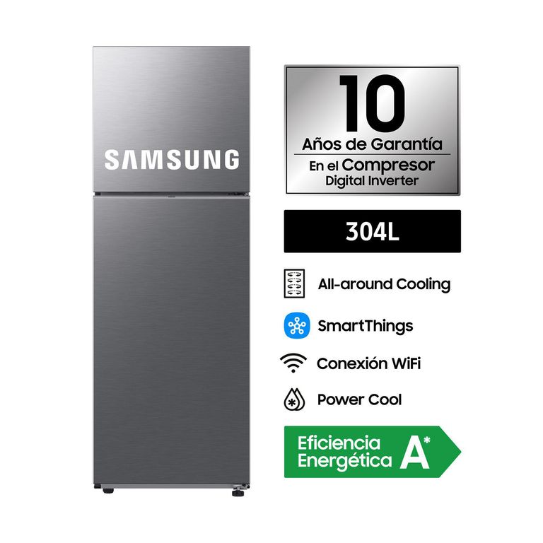 Refrigeradora Samsung Rt31Dg5120S9Pe 304 L