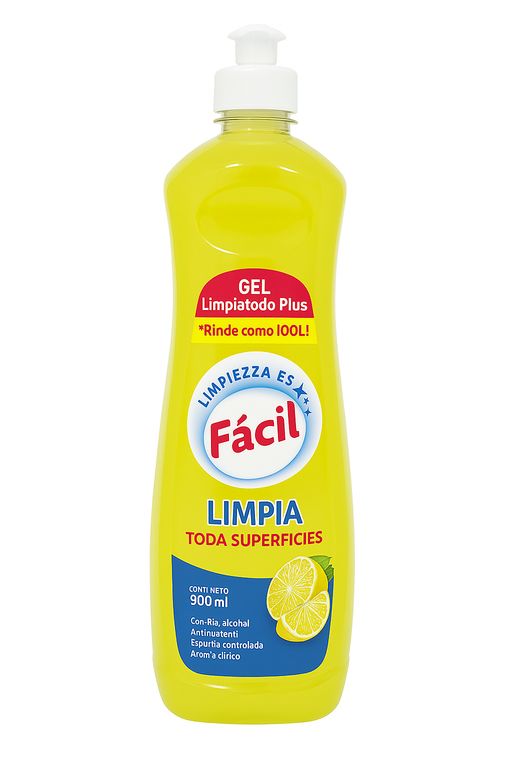 Limpiatodo Facil Limón 900 Ml
