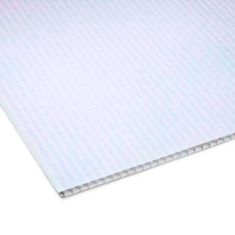 Techo de Policarbonato Alveolar Ice 2.10m x 11.60m x 6mm Polygal