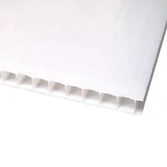 POLYARQ - Techo de Policarbonato Alveolar Ice 2.10m x 5.90m x 10mm Polygal