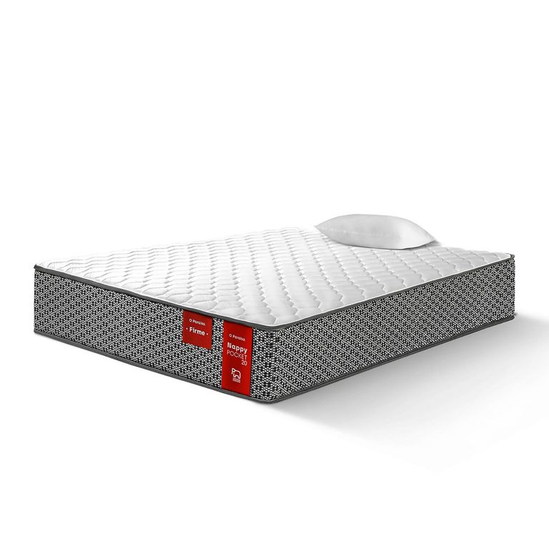 Colchón Nappy Pocket 20 1.5 Plazas + Almohada + Protector