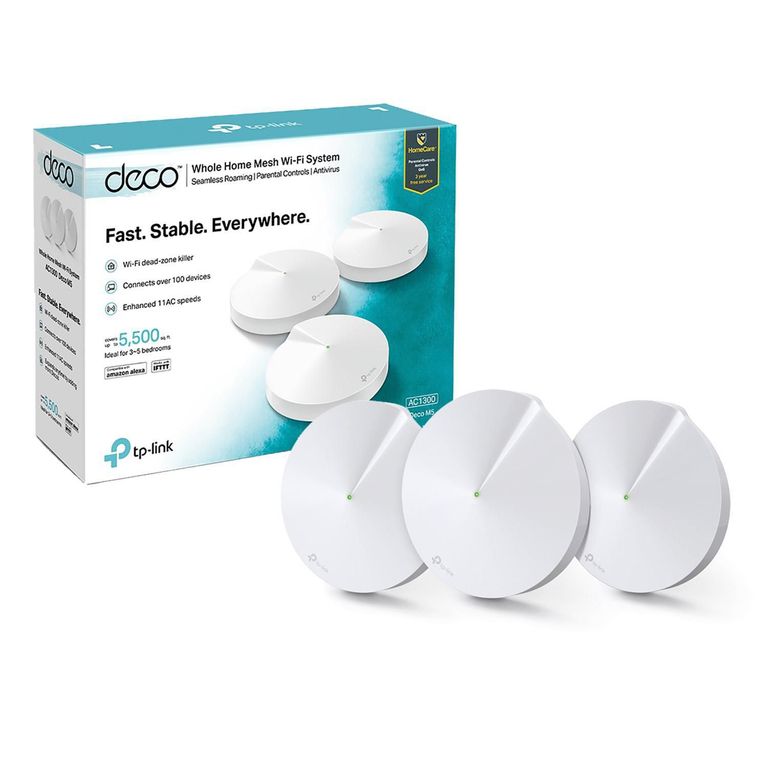 Deco M5 3 Pack Sistema Wi-Fi 5 GHz 2,4 GHz Dual Band AC1300