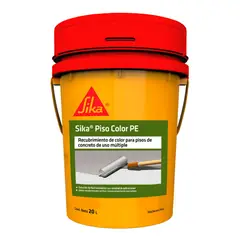 SIKA - Piso Color PE Gris| Recubrimiento de color para pisos – 20L