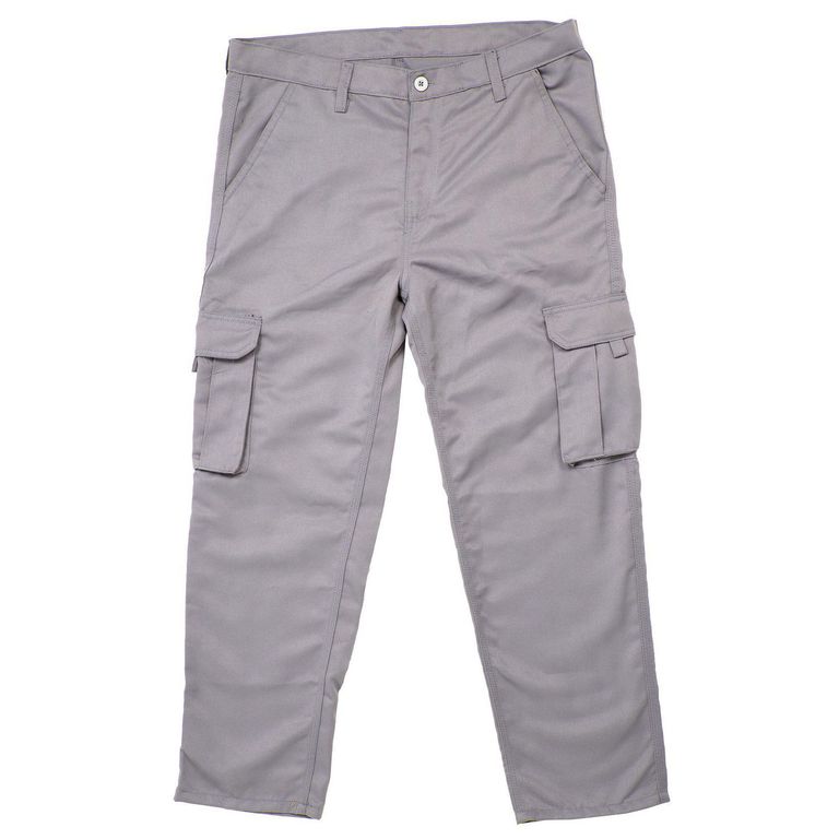 Pantalón Cargo Drill Tecnología Plomo