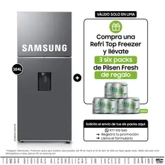 SAMSUNG - Refrigeradora Rt38Dg6730S9Pe 384L